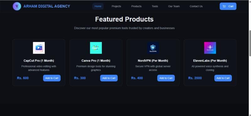 Digital Tools & Services Marketplace